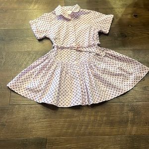 Boutique paisley, print dress with belt